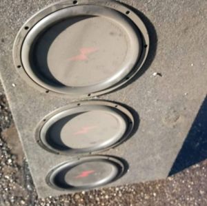 Speakers amp and radio